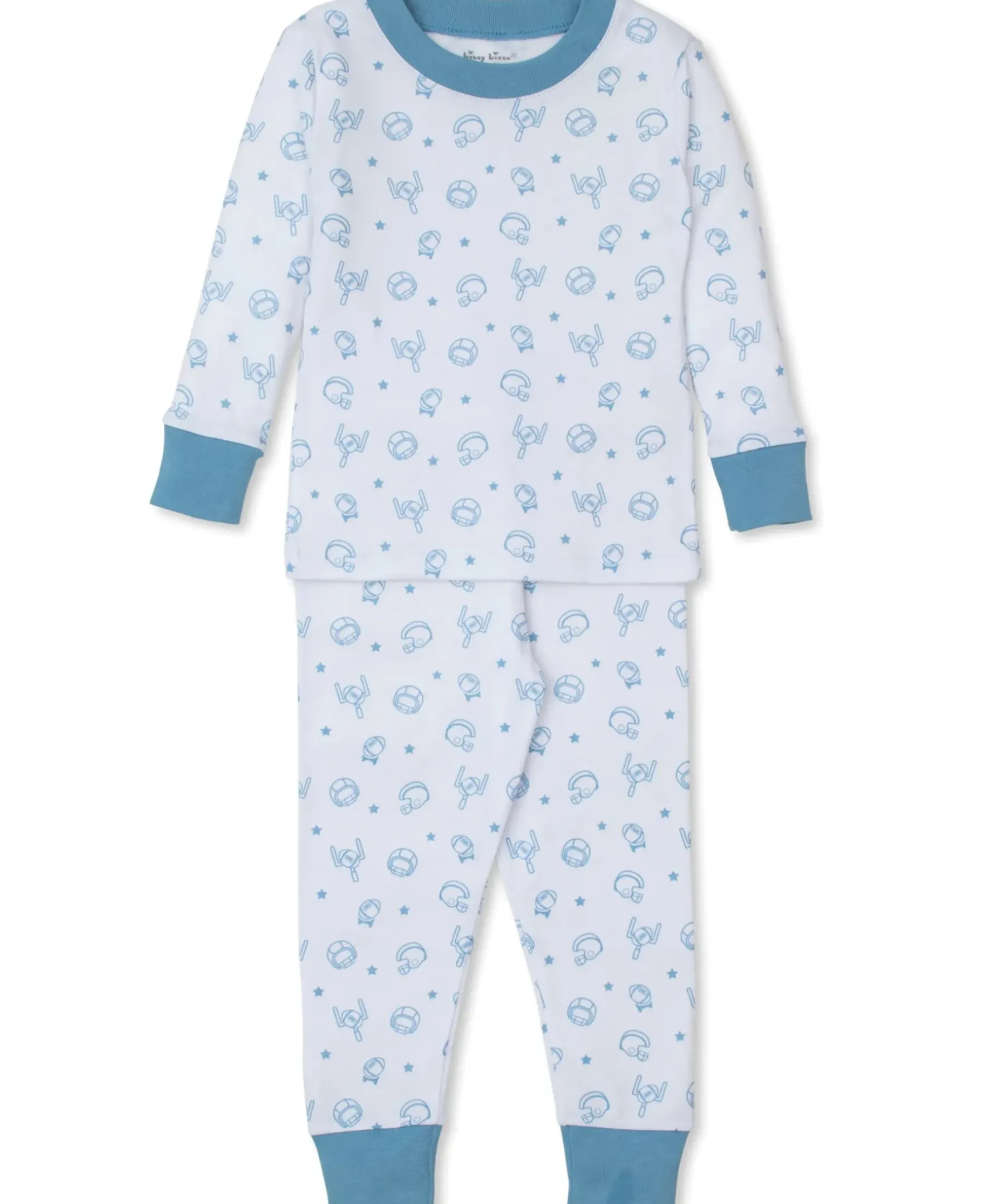 Kissy Kissy Football Kicks Toddler Pajama Set>Kids Pajamas|Pajamas