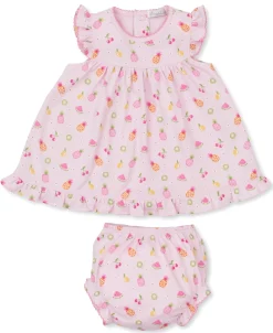 Kissy Kissy Fruit Fiesta Pink Dress Set> Dresses + Bubbles
