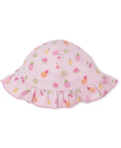 Kissy Kissy Fruit Fiesta Pink Floppy Hat> Hats
