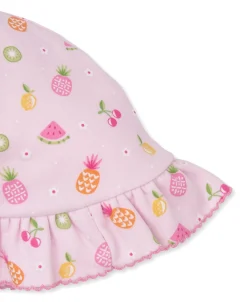 Kissy Kissy Fruit Fiesta Pink Floppy Hat> Hats
