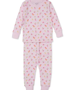 Kissy Kissy Fruit Fiesta Pink Toddler Pajama Set>Kids Pajamas|Pajamas