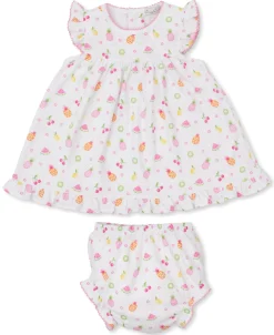 Kissy Kissy Fruit Fiesta White Dress Set> Dresses + Bubbles|White Basics
