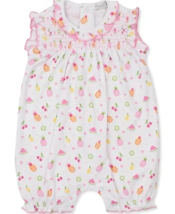 Kissy Kissy Fruit Fiesta White Sleeveless Playsuit> Playsuits|Rompers