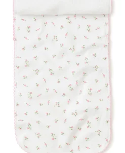 Kissy Kissy Garden Roses Burp Cloth> Burp Cloths|Classic Collections