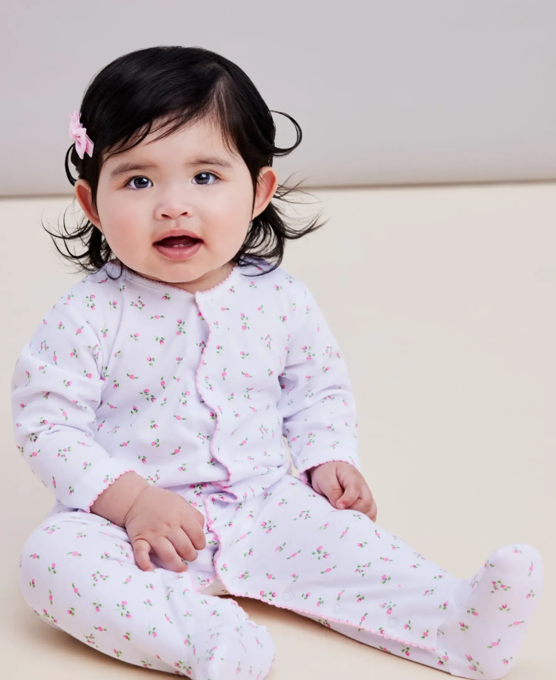 Kissy Kissy Garden Roses Footie> Footies|Classic Collections