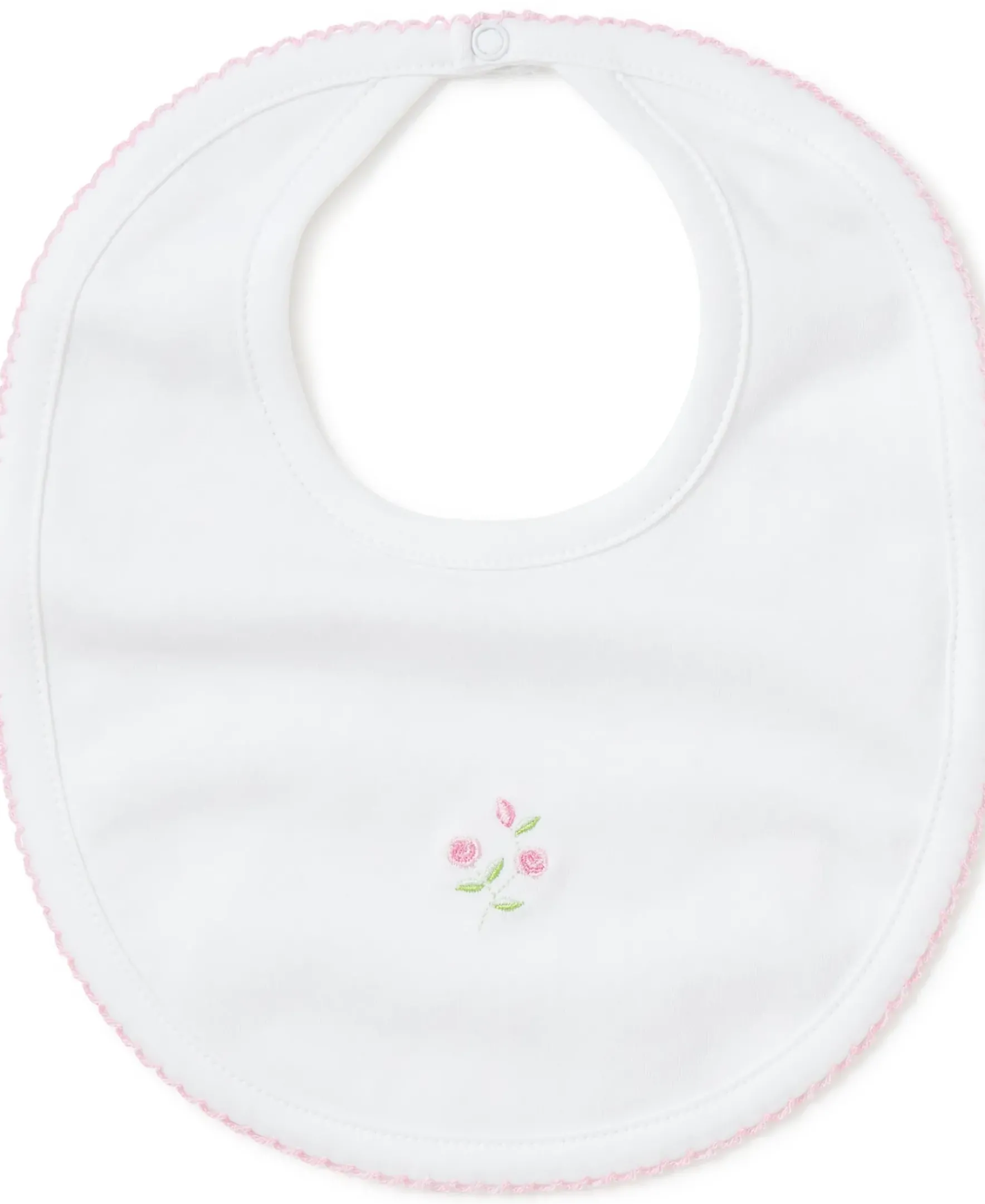 Kissy Kissy Garden Roses Reversible Bib> Bibs|Classic Collections