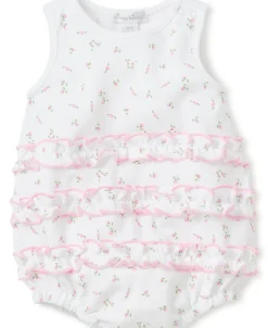 Kissy Kissy Garden Roses Ruffle Bubble> Rompers|Dresses + Bubbles