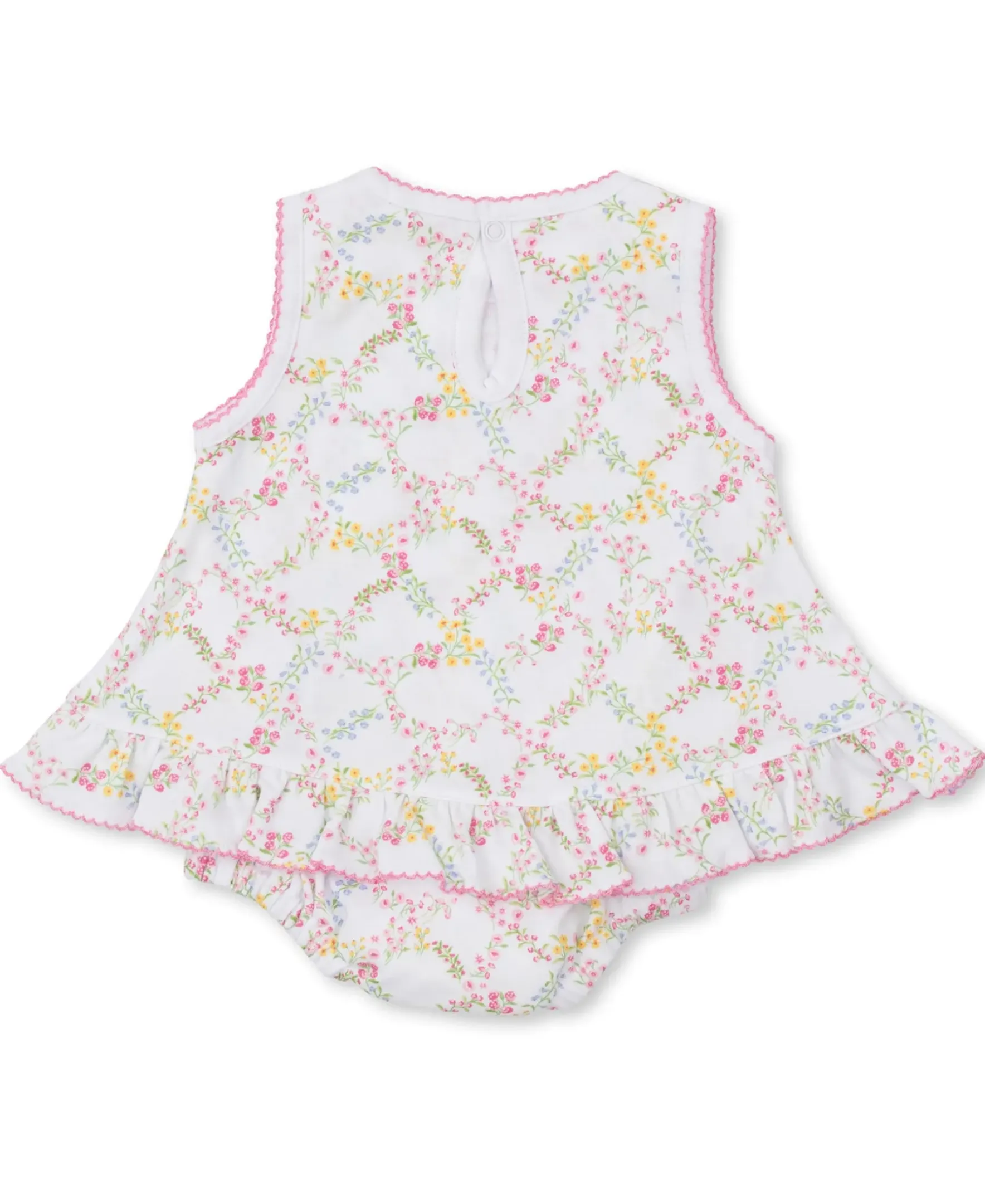 Kissy Kissy Garden Trellis Bubble> Dresses + Bubbles|Rompers
