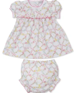 Kissy Kissy Garden Trellis Dress Set> Dresses + Bubbles