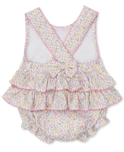 Kissy Kissy Garden Trellis Floral Bubble> Rompers|Dresses + Bubbles