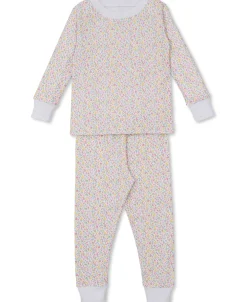 Kissy Kissy Garden Trellis Floral Toddler Pajama Set>Kids Pajamas|Pajamas