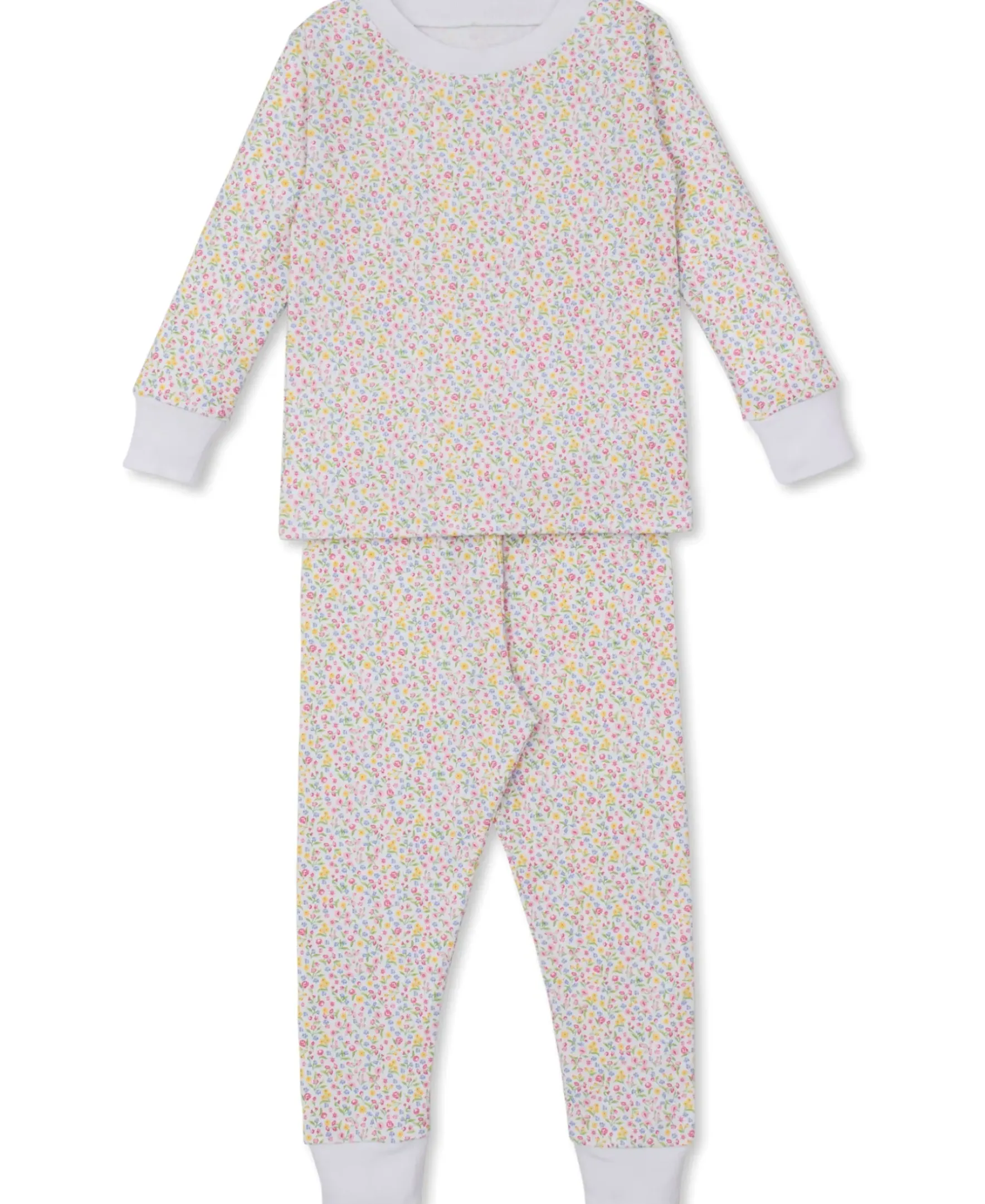 Kissy Kissy Garden Trellis Floral Toddler Pajama Set>Kids Pajamas|Pajamas