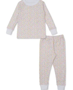 Kissy Kissy Garden Trellis Floral Toddler Pajama Set>Kids Pajamas|Pajamas