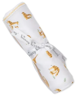 Kissy Kissy Giraffe Duo Blanket><noscript><img width=