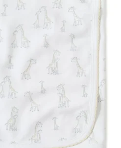 Kissy Kissy Giraffe Generations Print Blanket><noscript><img width=
