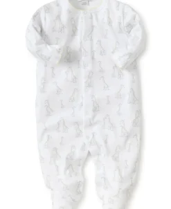 Kissy Kissy Giraffe Generations Print Footie> Footies|Classic Collections