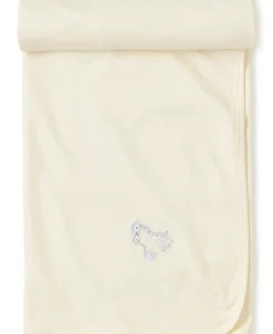 Kissy Kissy Giraffe Generations Stripe Blanket> Blankets|Classic Collections