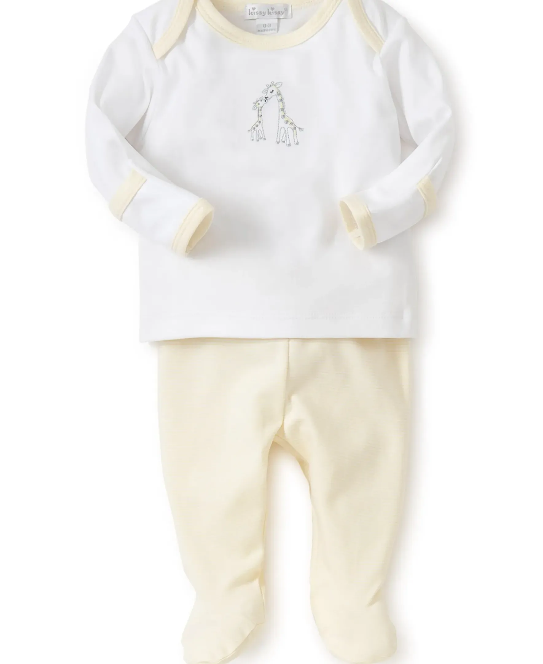 Kissy Kissy Giraffe Generations Stripe Footed Pant Set> Classic Collections