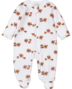 Kissy Kissy Gobble Gobble Zip Footie & Hat Set> Hats|Footies