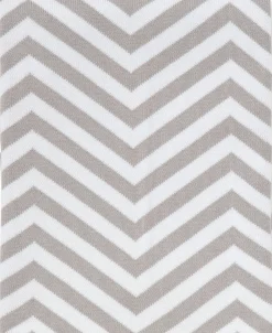 Kissy Kissy Gray Chevron Knit Novelty Blanket> Blankets|Classic Collections