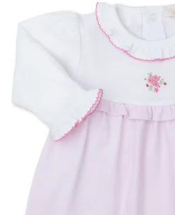Kissy Kissy Hand Emb. SCE Roses and Blooms Dress Set><noscript><img width=