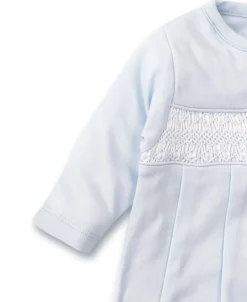 Kissy Kissy Hand Smocked CLB Charmed Blue Sack Gown> Smocking + Hand Embroidery|Classic Collections