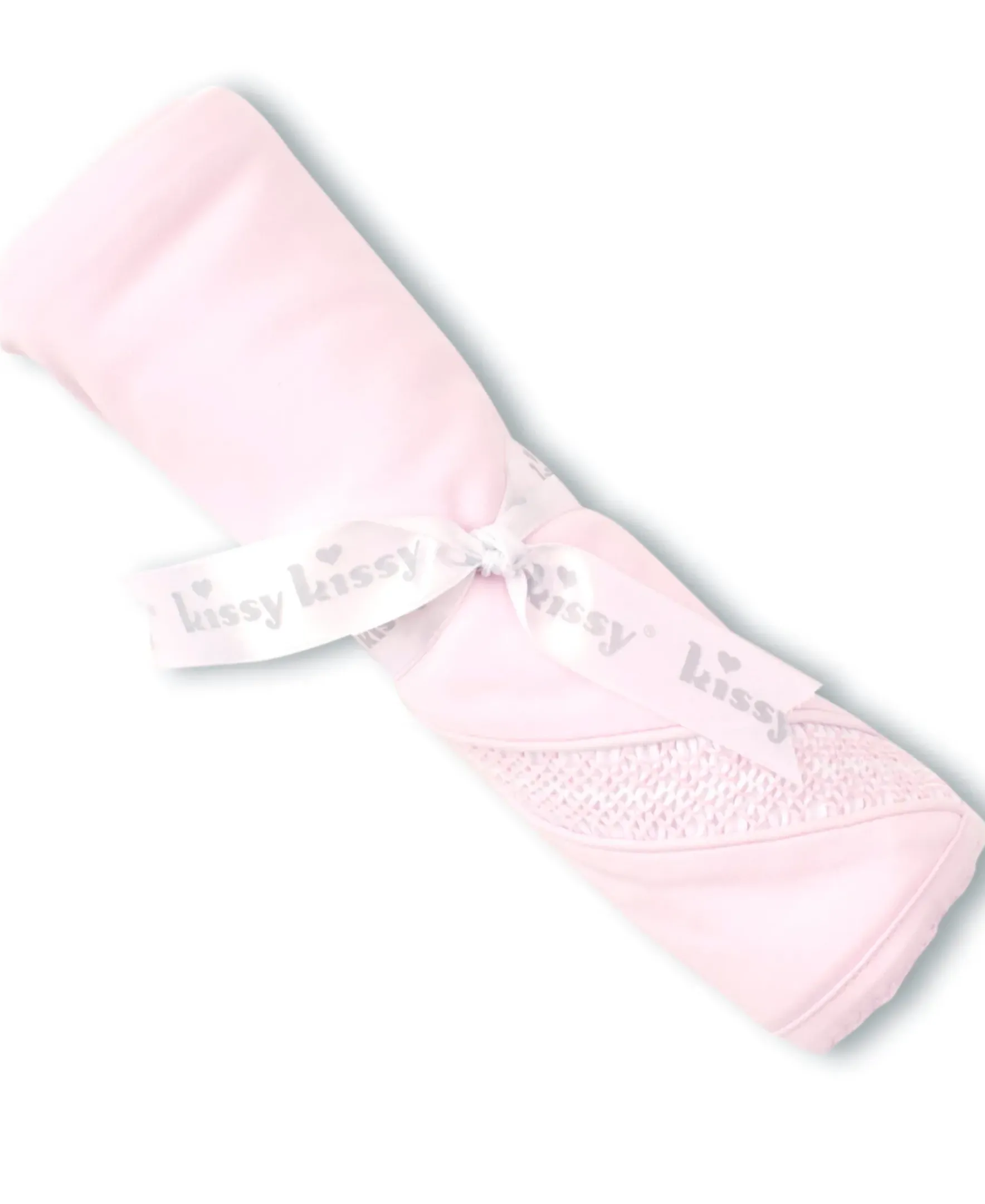 Kissy Kissy Hand Smocked CLB Charmed Blanket> Blankets|Smocking + Hand Embroidery