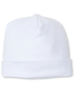 Kissy Kissy Hand Smocked CLB Charmed White Hat> Hats|Smocking + Hand Embroidery