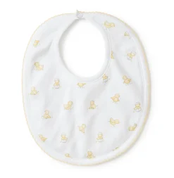 Kissy Kissy Hatchlings Print Bib> Hats|Bibs