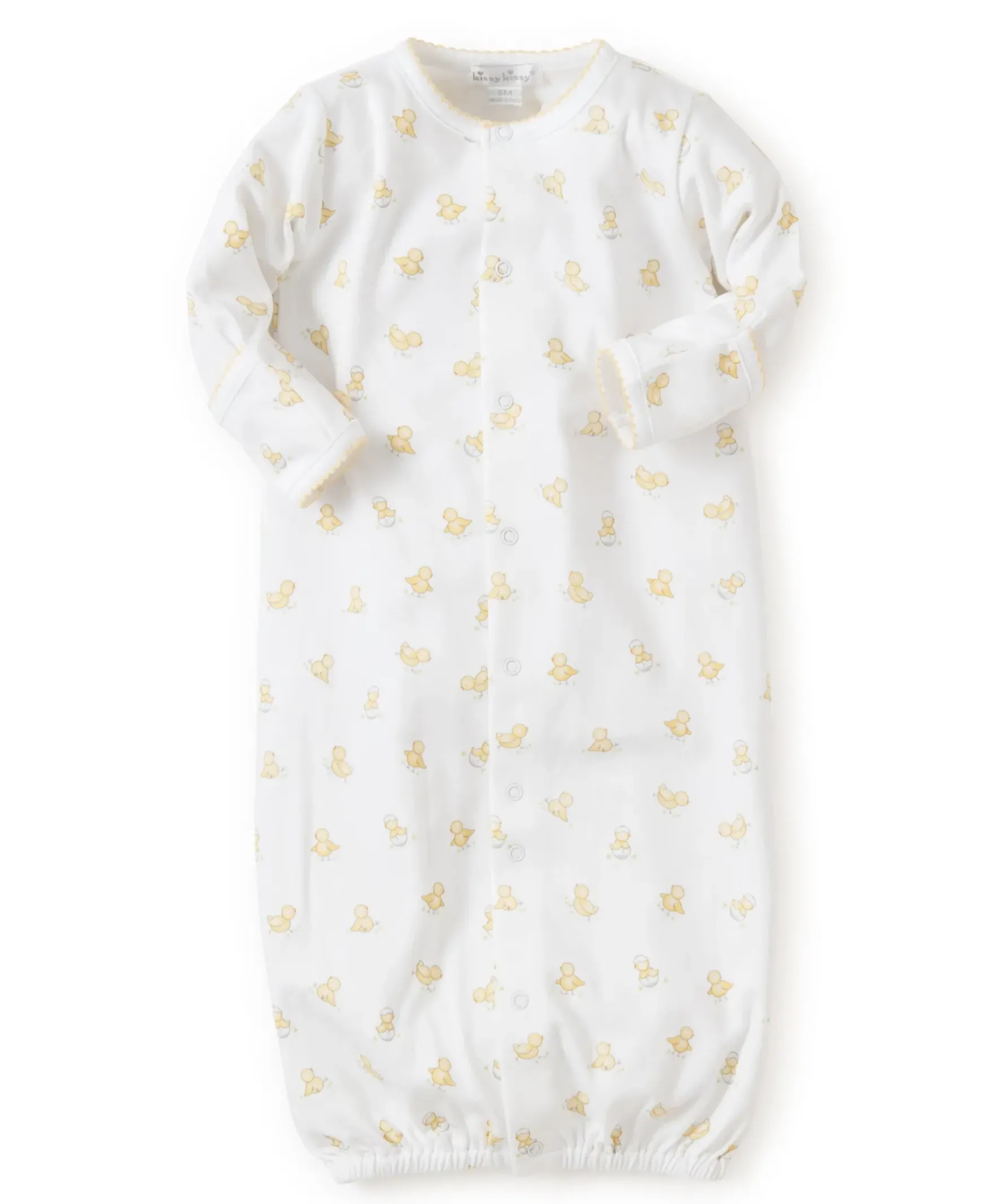 Kissy Kissy Hatchlings Print Convertible Gown> Hats|Convertible Gowns