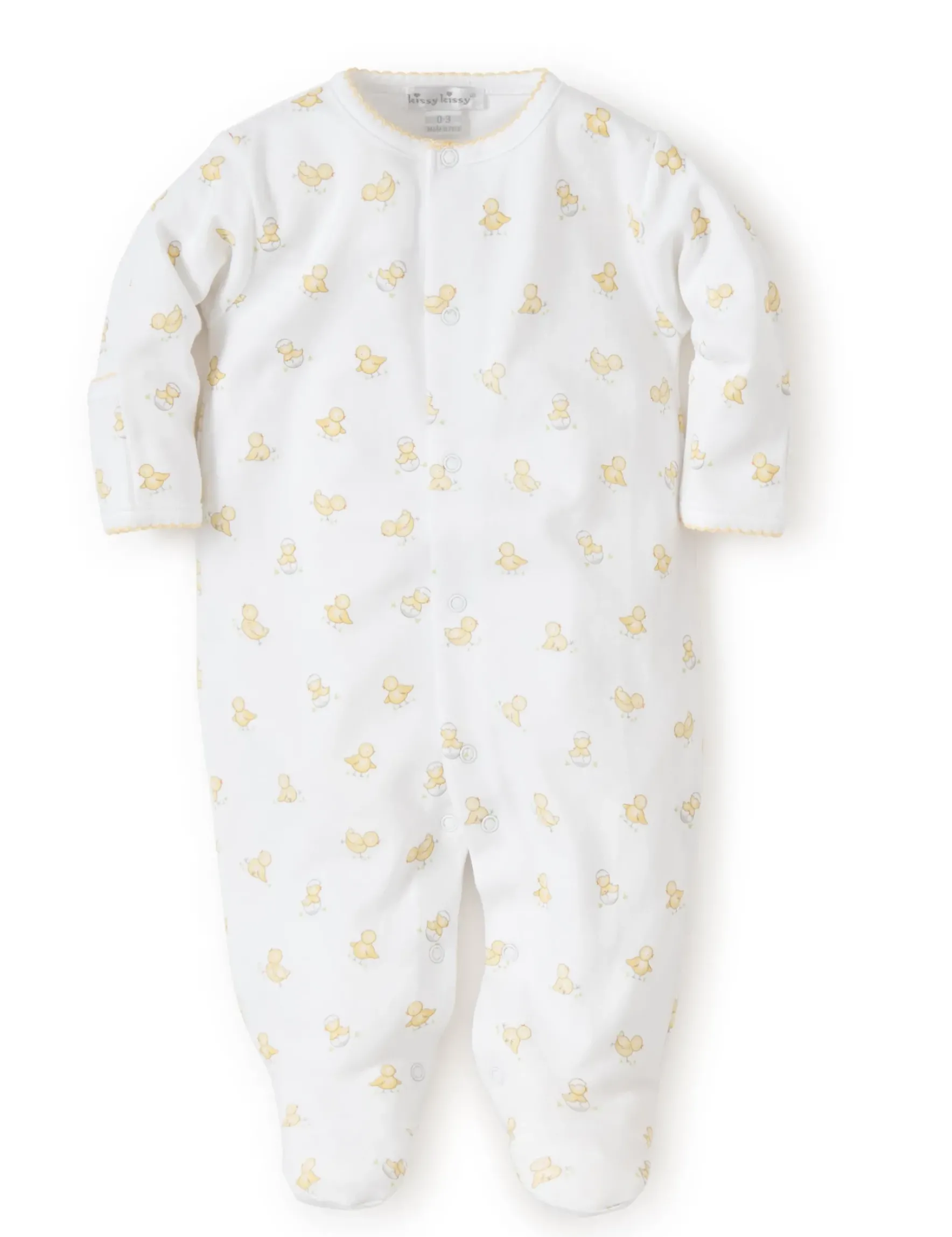 Kissy Kissy Hatchlings Print Footie> Hats|Footies