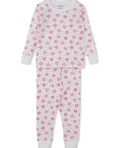 Kissy Kissy Heartfelt Hearts Toddler Pajama Set>Kids Pajamas|Pajamas