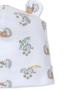 Kissy Kissy Hedgehogs Fall Showers Novelty Hat><noscript><img width=