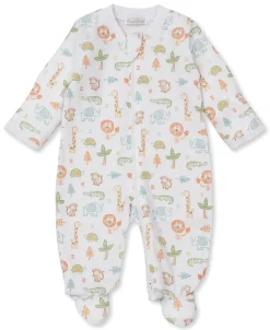Kissy Kissy Jungle Adventure Zip Footie> Footies|Pajamas