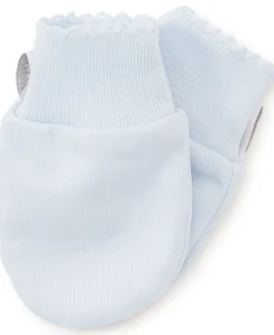 Kissy Kissy Kissy Basics Blue Mittens> Mittens|Classic Collections
