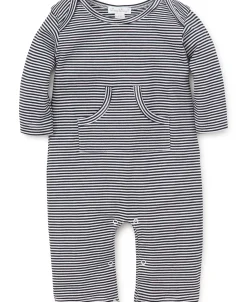 Kissy Kissy Kissy Essentials Blue Stripe Playsuit> Playsuits|Rompers