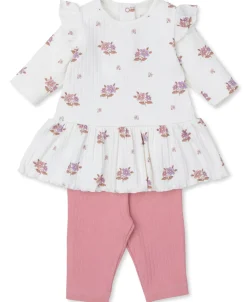 Kissy Kissy Kissy Love Abloom Ribbed Dress Set> Dresses + Bubbles