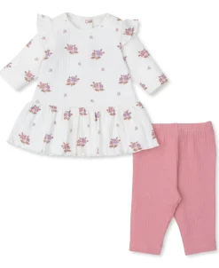 Kissy Kissy Kissy Love Abloom Ribbed Dress Set><noscript><img width=