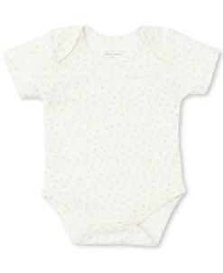 Kissy Kissy Kissy Love Basics Speckles Short Sleeve Bodysuit> Bodysuits