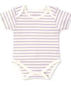 Kissy Kissy Kissy Love Basics Stripes Short Sleeve Bodysuit> Bodysuits