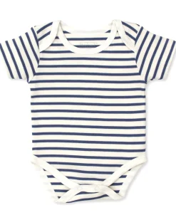 Kissy Kissy Kissy Love Basics Stripes Short Sleeve Bodysuit> Bodysuits