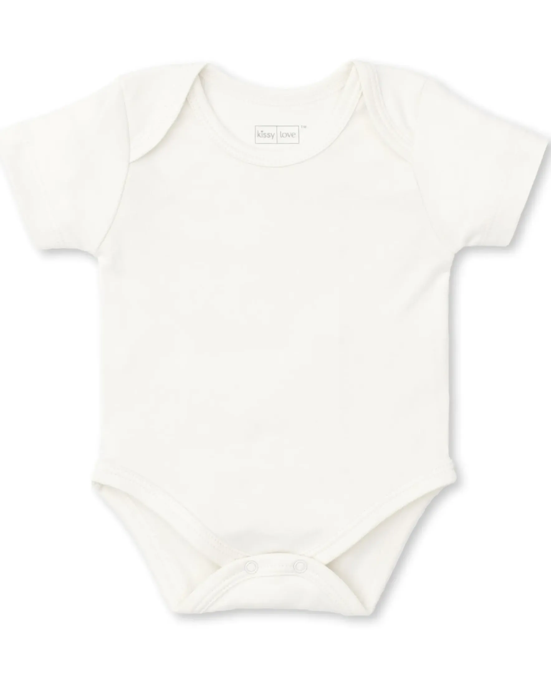 Kissy Kissy Kissy Love Basics Short Sleeve Bodysuit> Bodysuits