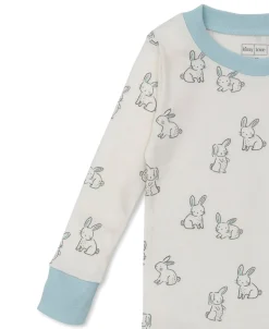 Kissy Kissy Kissy Love Bunny Buddies Blue Toddler Pajama Set><noscript><img width=