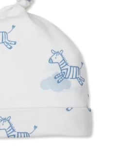 Kissy Kissy Kissy Love Dreamy Zebras Blue Hat><noscript><img width=