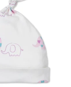 Kissy Kissy Kissy Love Elephant Love Knotted Hat><noscript><img width=
