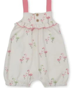 Kissy Kissy Kissy Love Flamingo Love Short Playsuit> Playsuits|Rompers