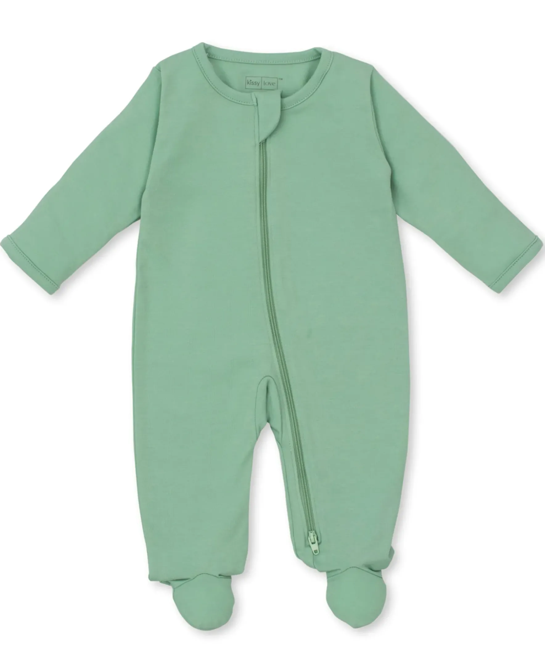 Kissy Kissy Kissy Love Zip Footie> Footies|Pajamas