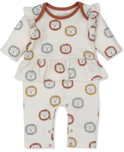 Kissy Kissy Kissy Love Happy Lions Playsuit><noscript><img width=