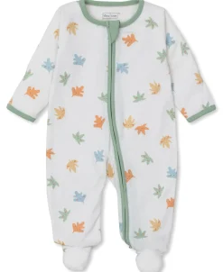 Kissy Kissy Kissy Love Leafy Breeze Zip Footie> Footies|Pajamas