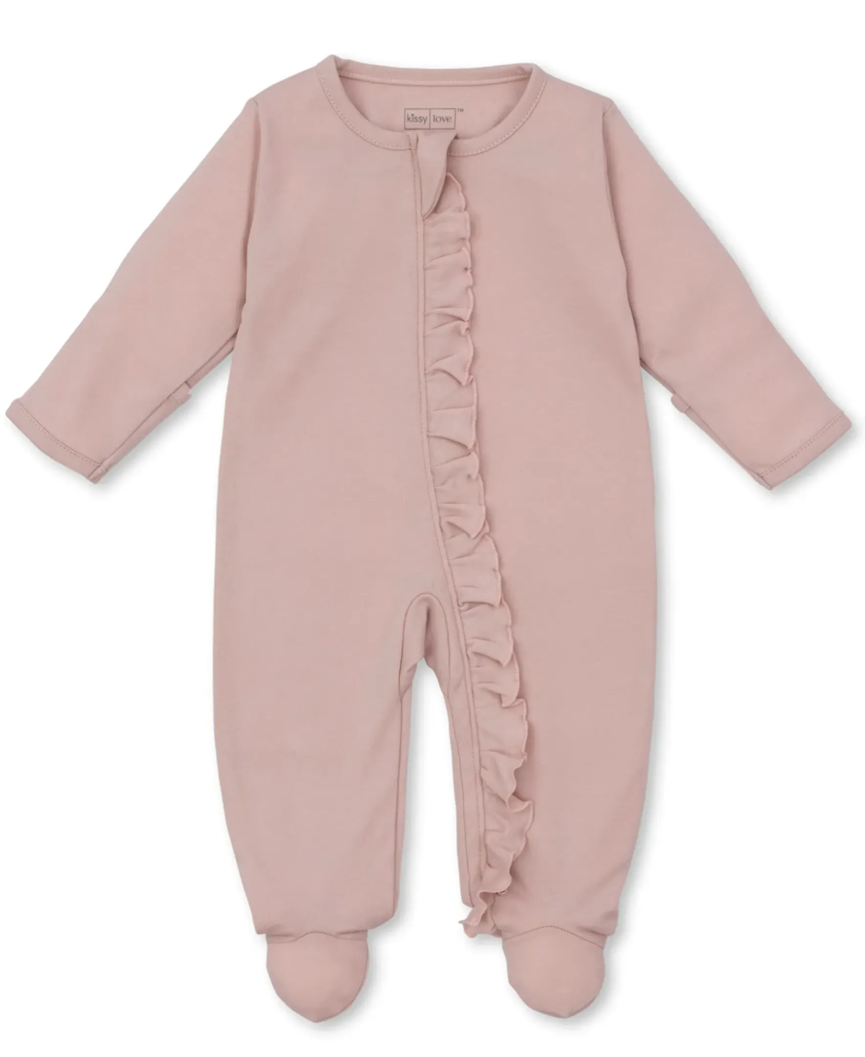 Kissy Kissy Kissy Love Light Zip Footie> Footies|Pajamas